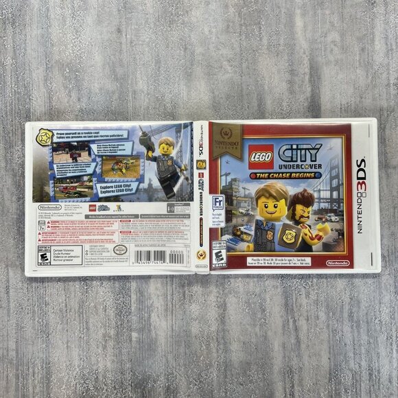 LEGO City Undercover: The Chase Begins (Nintendo 3DS, 2013) Complete CIB Tested - Picture 5 of 5